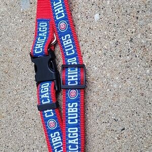 Chicago Cubs MLB dog collar